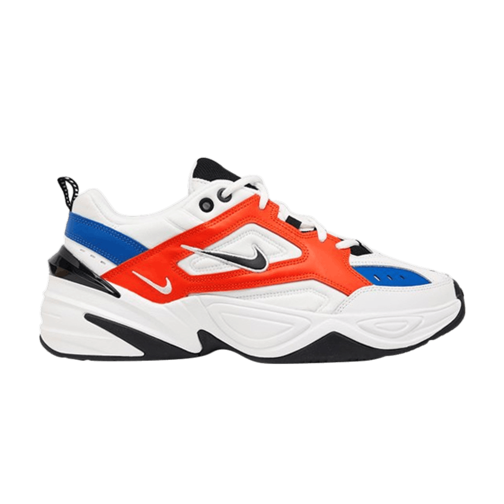 Nike M2K Tekno White Black Orange (Femme)