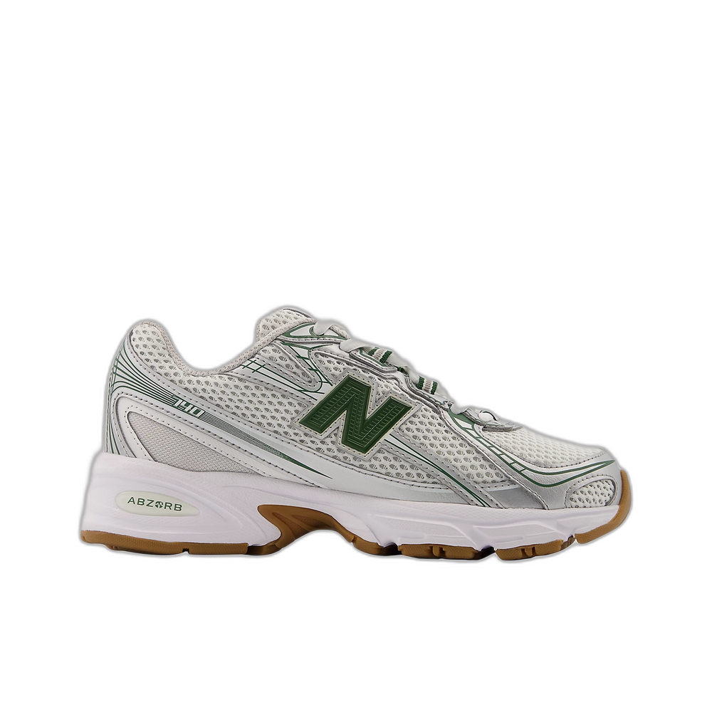 New Balance 740 Silver Metallic Dark Alpine Green (GS)