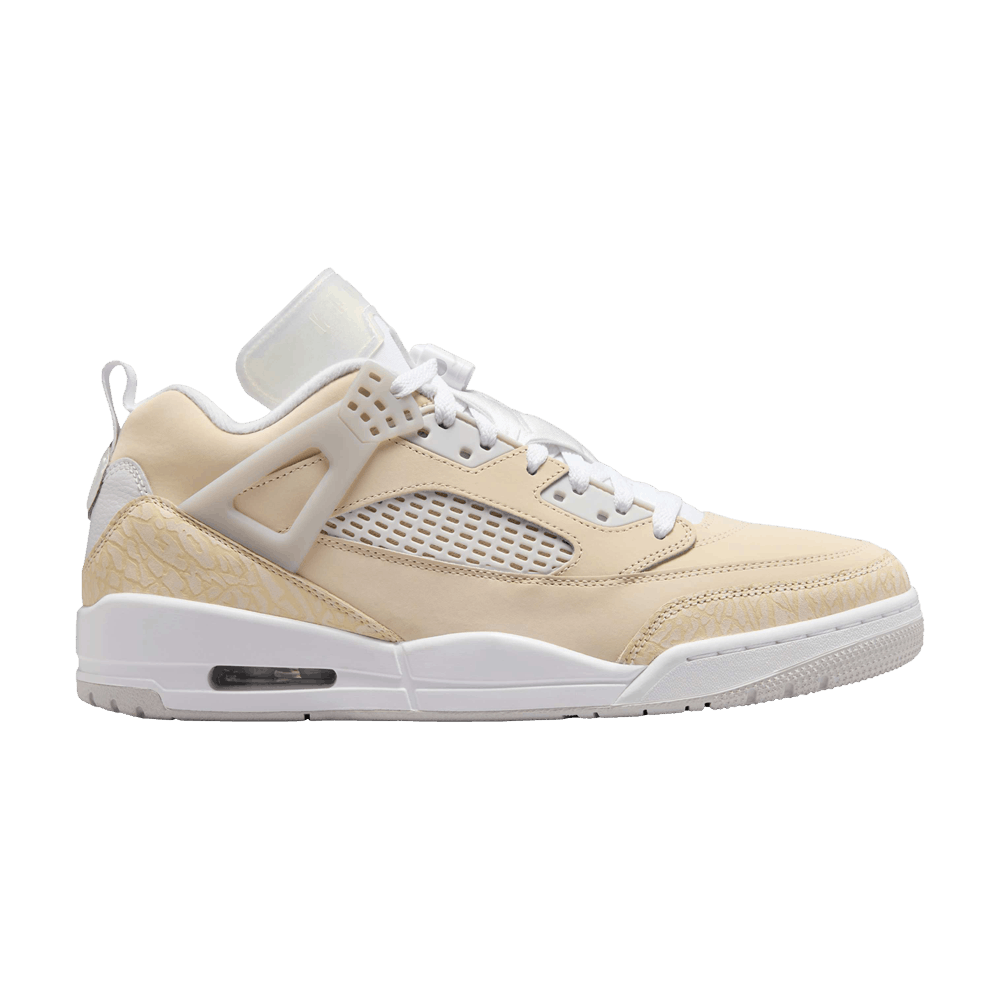 Jordan Spizike Low Sable Blanc